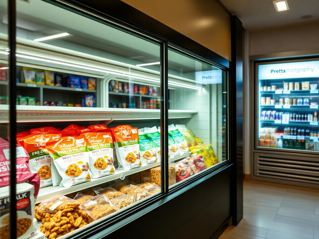 Vitrina refrigerada petshop